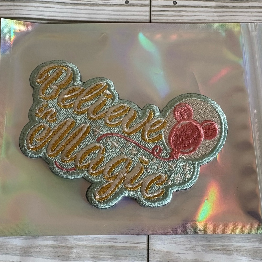 🏰Disney Inspired Believe in Magic Patch